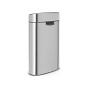 Kosz TOUCH BIN 10L + 23L Matt Steel